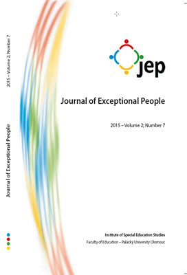 Journal of Exceptional People 2015 – Volume 2; Number 7