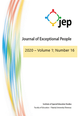 Journal of Exceptional People 2020 – Volume 1; Number 16